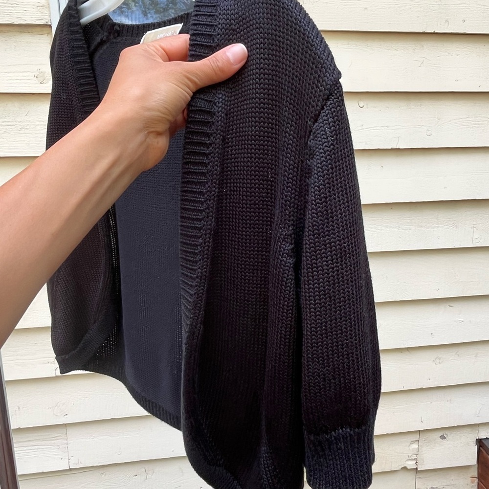 Michael Kors Black Knit Sweater